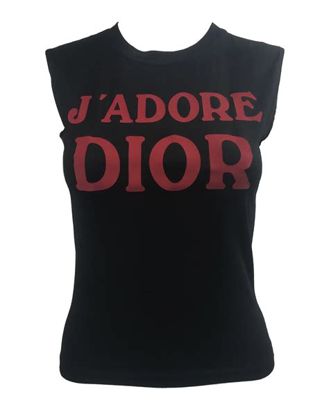 j'adore.dior shirt|j'adore Dior top vintage.